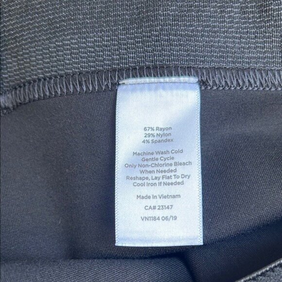 Talbots Soho Ankle Zip Pants in Black - 2 - Picture 5 of 9